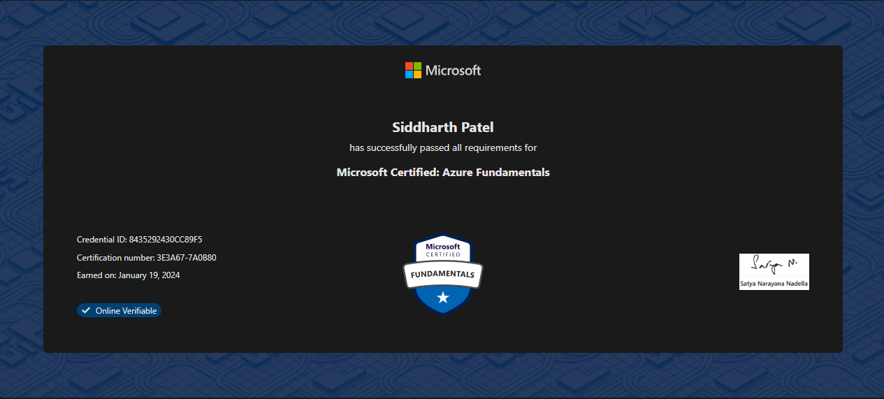 Microsoft Azure Fundamentals